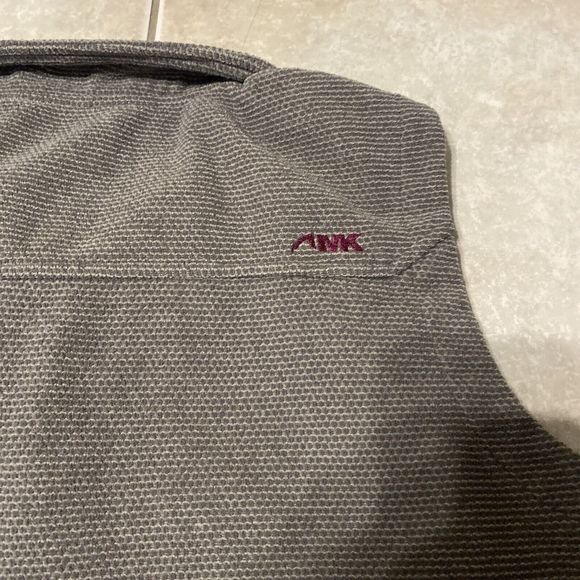 Mountain Khakis Pop Top Fleece Mens Medium Full Zip Vest Outdoors Hiking Brown - Picture 4 of 4